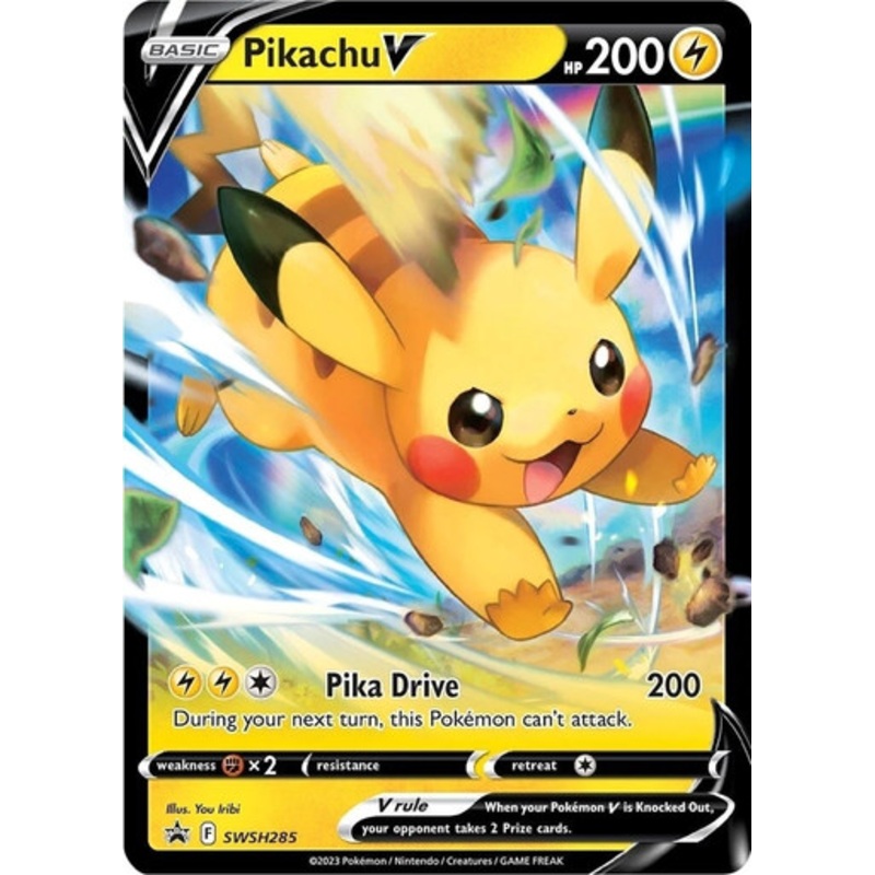 Sword & Shield Promo SWSH285 Pikachu V
