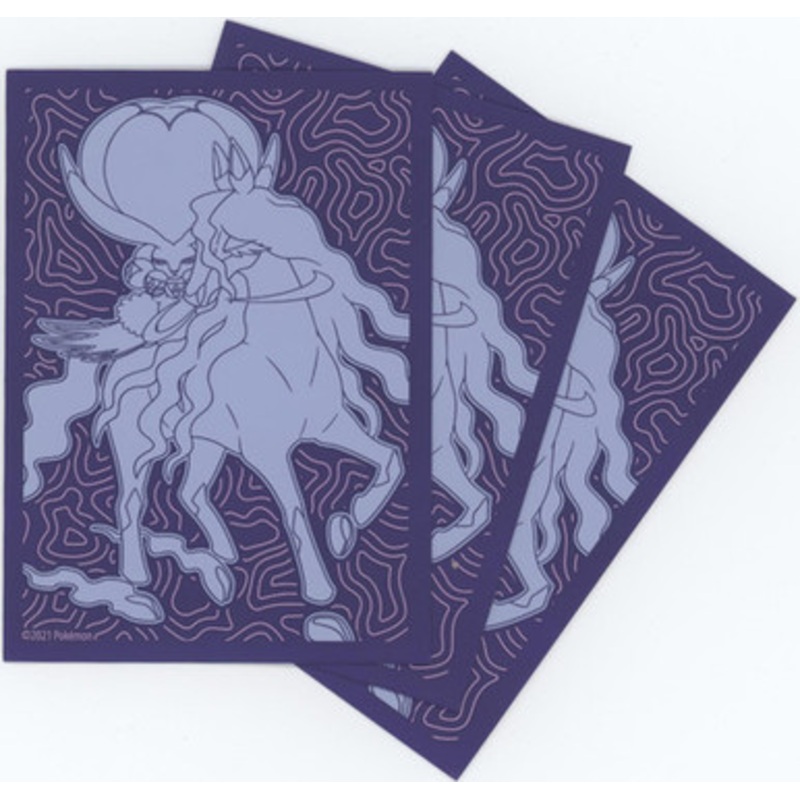 SWSH Chilling Reign Shadow Rider Calyrex Sleeves (65) (Purple)