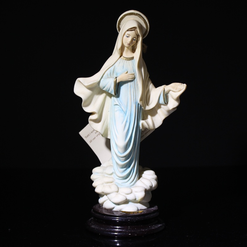 Medjugorje Virgin Mary Statue Figure