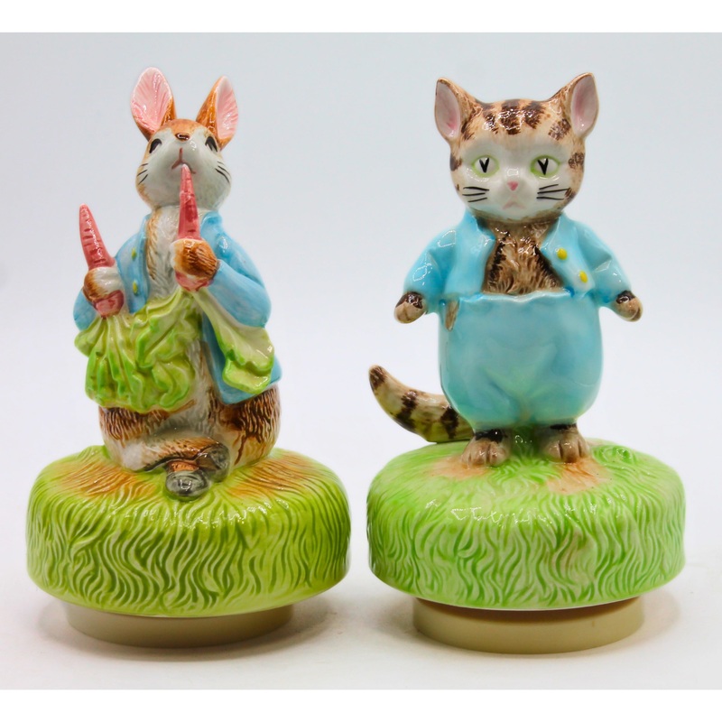 Lot of 2: Beatrix Potter Peter Rabbit & Happy Wanderer | Please Read