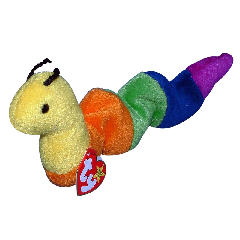 Ty Beanie Baby: Inch the Inchworm – Yarn Antenna