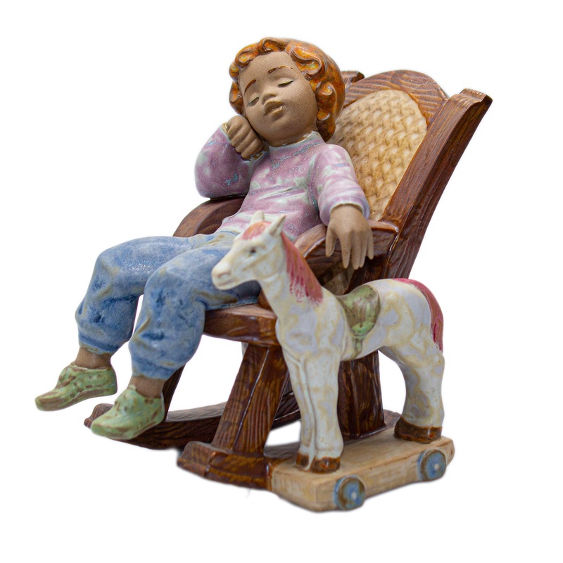 Lladr Figurine: 12321 All Tuckered Out