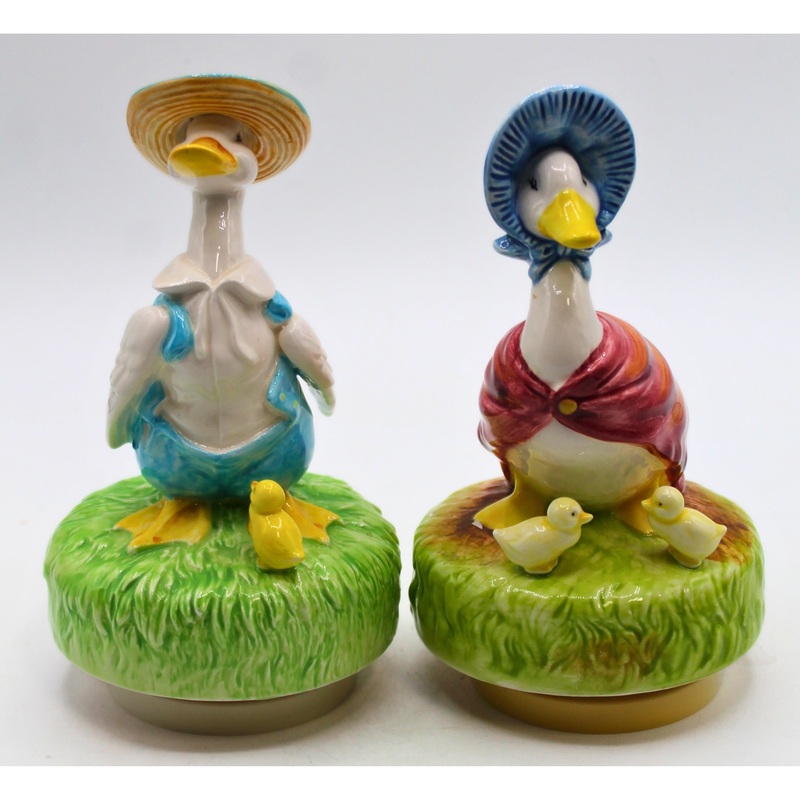 Lot of 2: Beatrix Potter Drake Puddle Duck & Mother Goose | Please Read