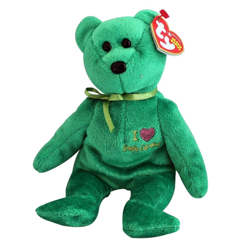 Ty Beanie Baby: I Love South Carolina the Bear