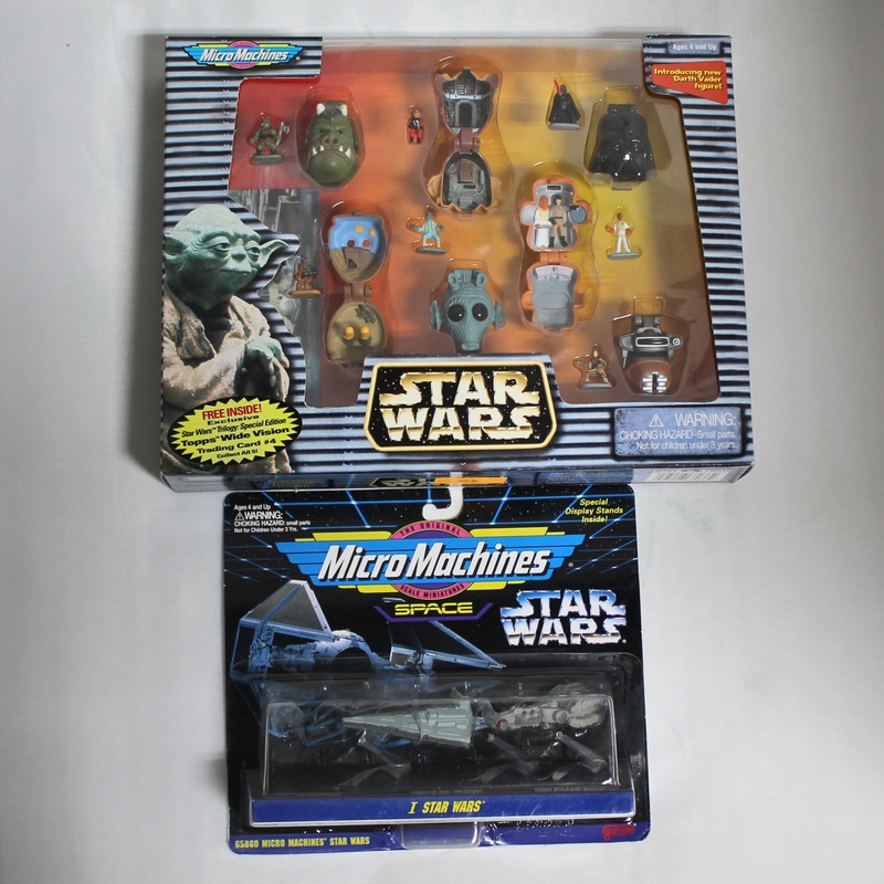 Lot of 2 Micro Machines: Star Wars Miniature Toys