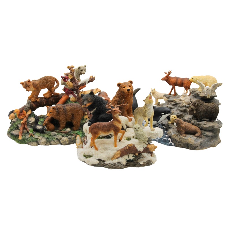 Lot of 3: Westland Wilfdlife Music Boxes | Please Read