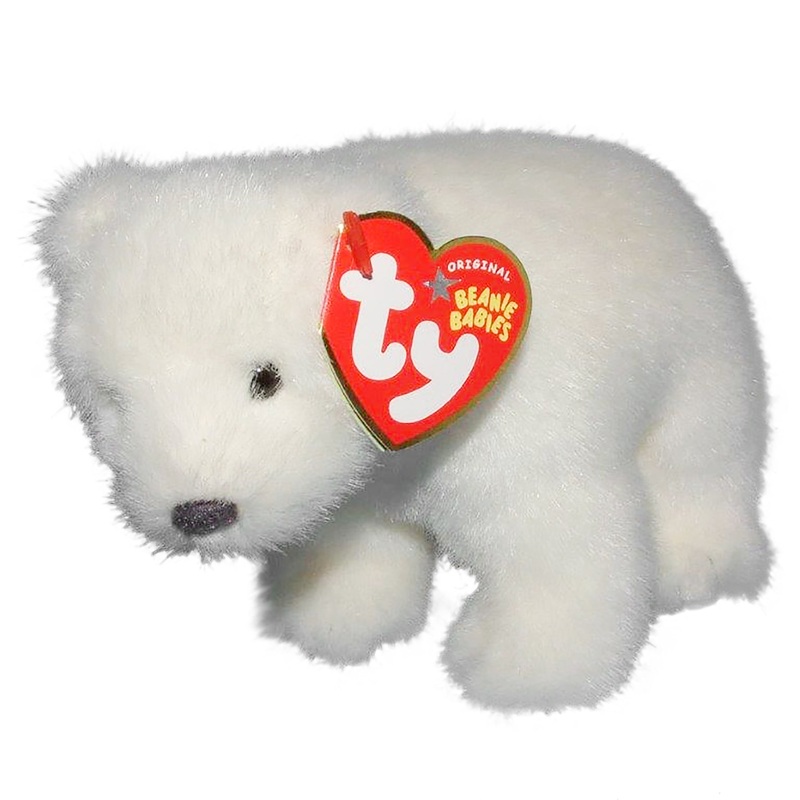 Ty Beanie Baby: Icepack the Polar Bear – WWF – Ty Store exclusive