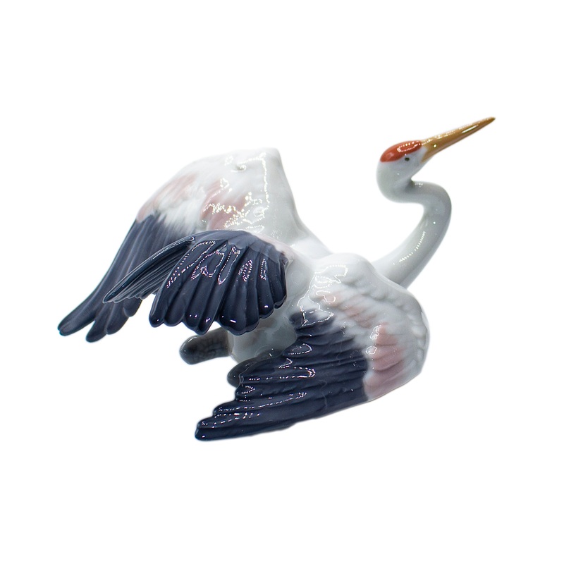 Lladr Figurine: 1598 Fluttering Crane