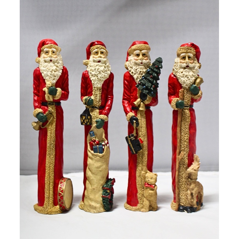Lot of 4: Pencil Santa’s