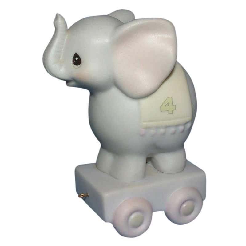 Precious Moments: 015970 May Your Birthday be Gigantic | Birthday Train – Age 4