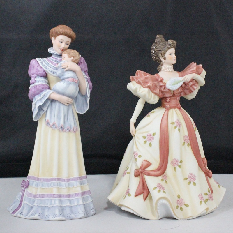 Lot of 2: Lenox First Waltz Figurine + Lenox Cherished Moment Figurine