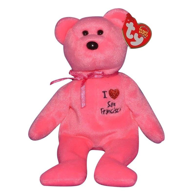 Ty Beanie Baby: I Love San Francisco the Bear