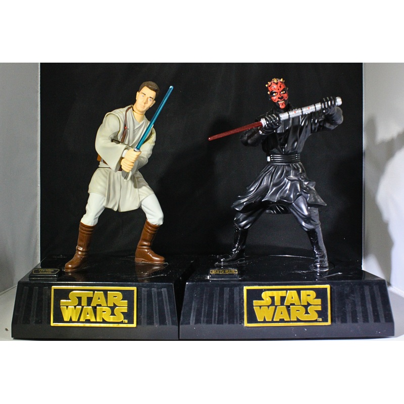 Obi-Wan Kenobi and Darth Maul Interactive Talking Banks