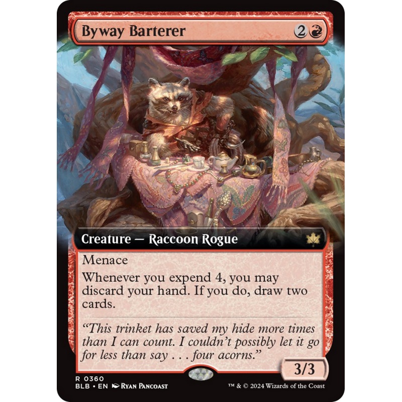 Byway Barterer (Extended Art) [Bloomburrow]