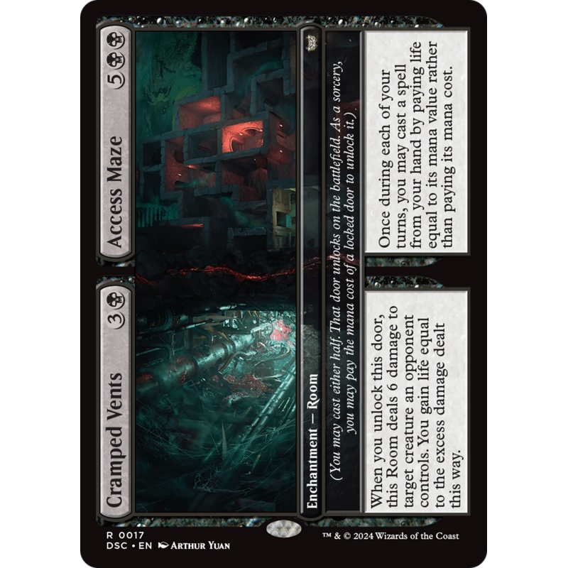 Cramped Vents // Access Maze [Duskmourn: House of Horror Commander]