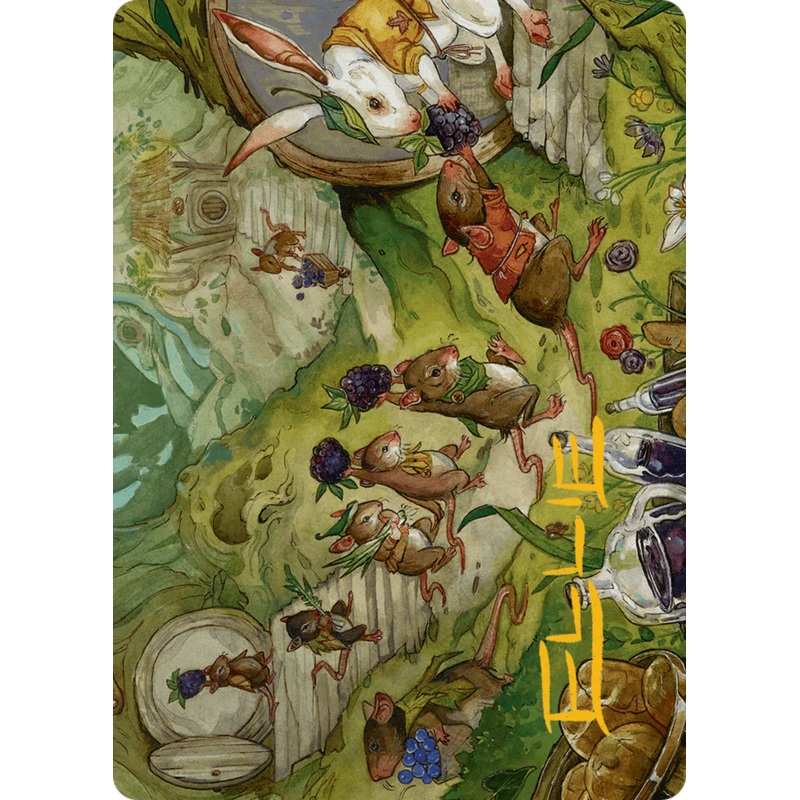 For the Common Good Art Card (43/54) (Gold-Stamped Signature) [Bloomburrow Art Series]