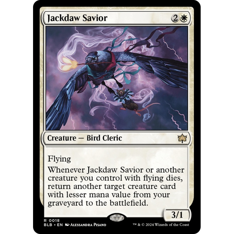 Jackdaw Savior [Bloomburrow]