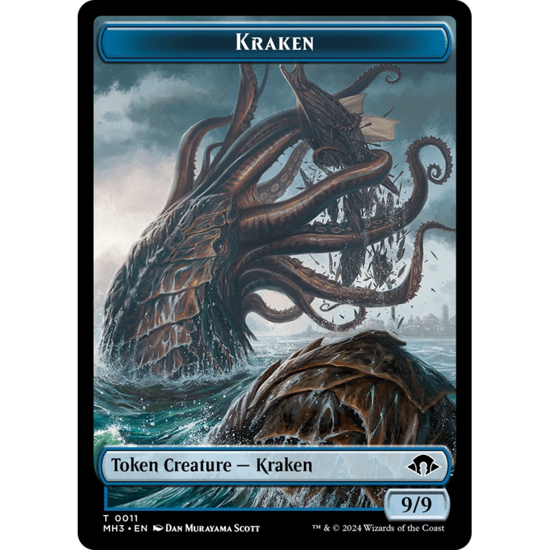 Kraken Token [Modern Horizons 3 Tokens]