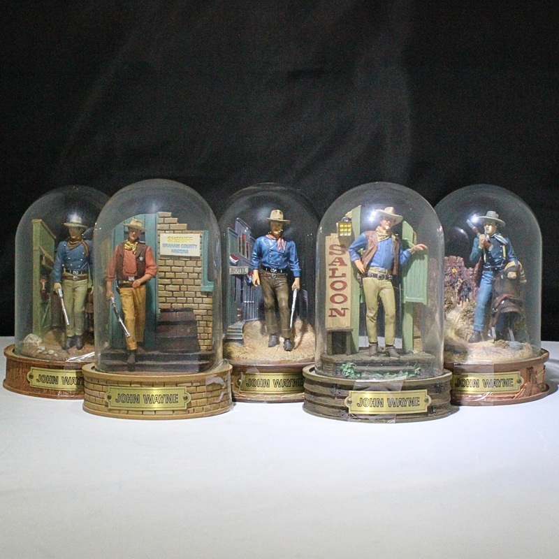 Lot of 5: Vintage John Wayne Figurines