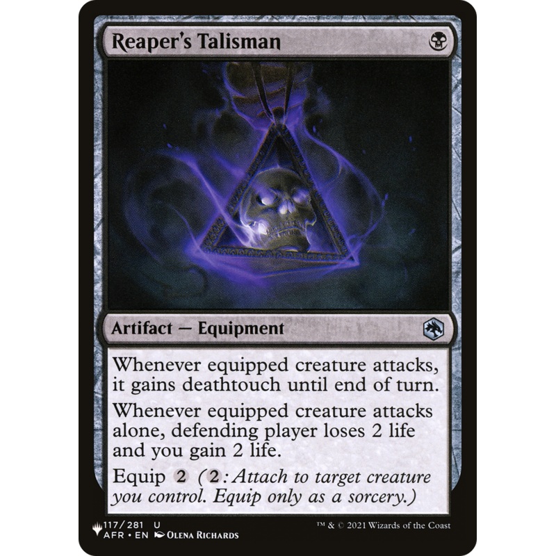 Reaper’s Talisman [The List]