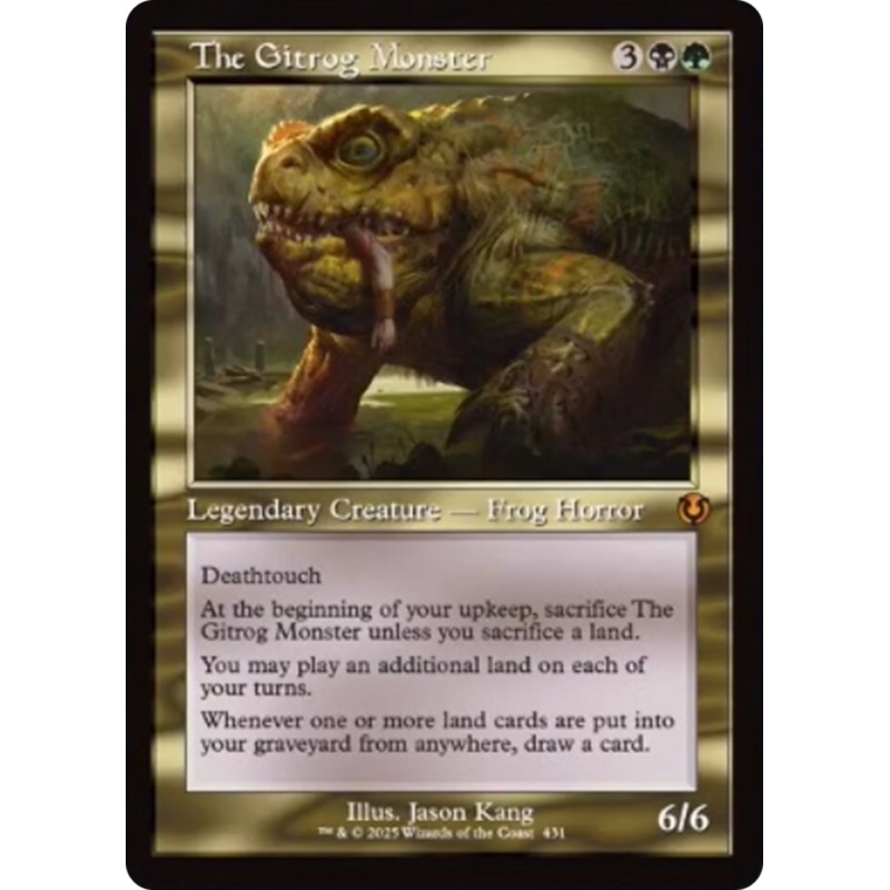 The Gitrog Monster (Retro Frame) [Innistrad Remastered]