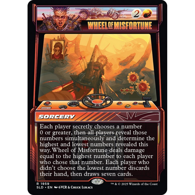 Wheel of Misfortune (1959) (Rainbow Foil) [Secret Lair Drop Series]