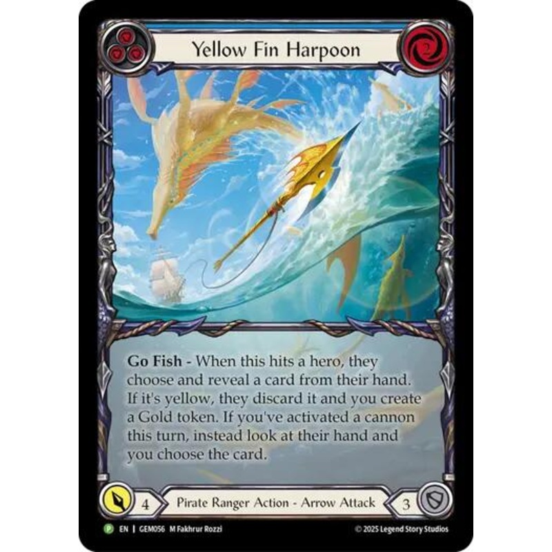 Yellow Fin Harpoon [GEM056] (GEM Pack 2)