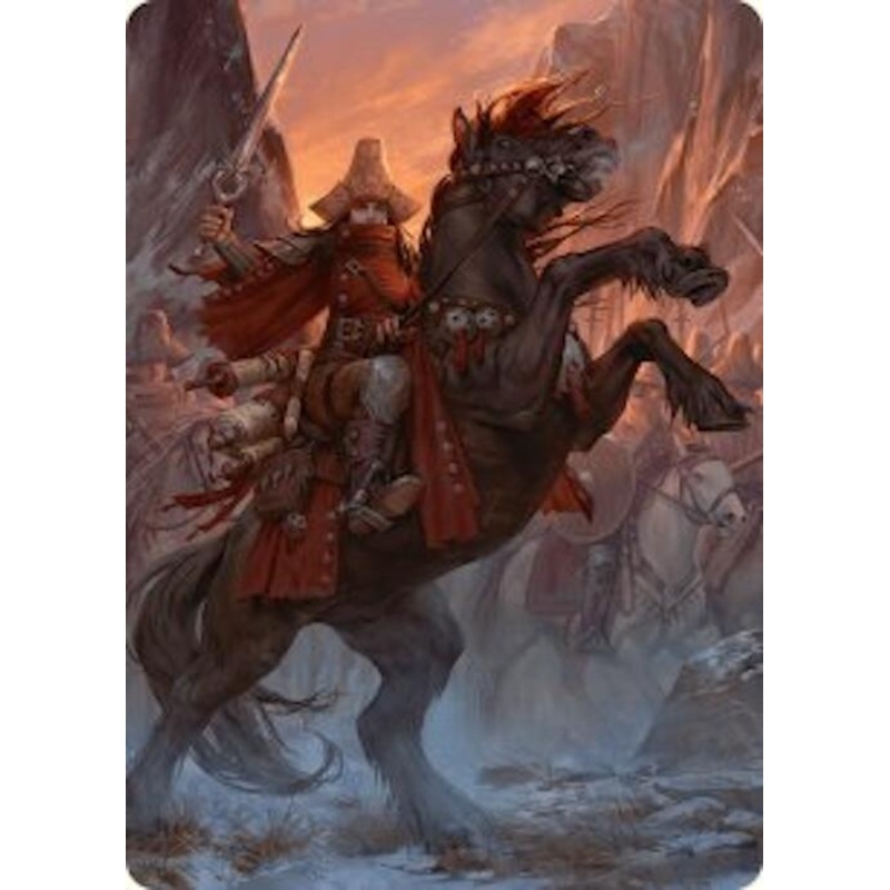 Zealous Conscripts Art Card [Innistrad Remastered Art Series]