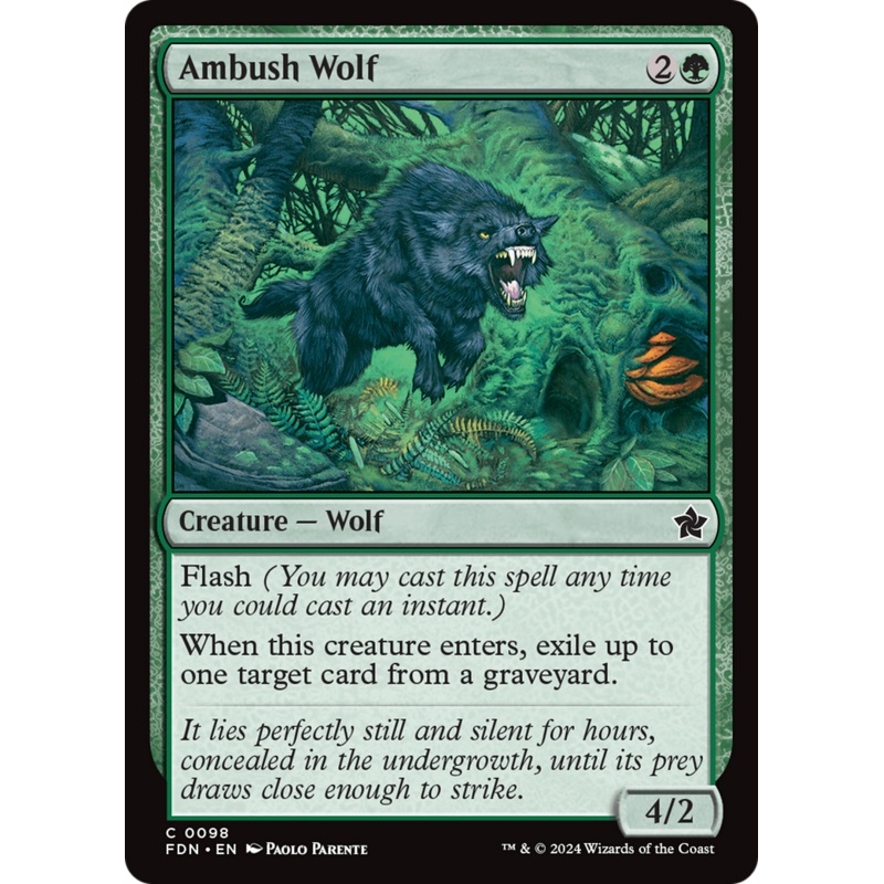 Ambush Wolf [Foundations]