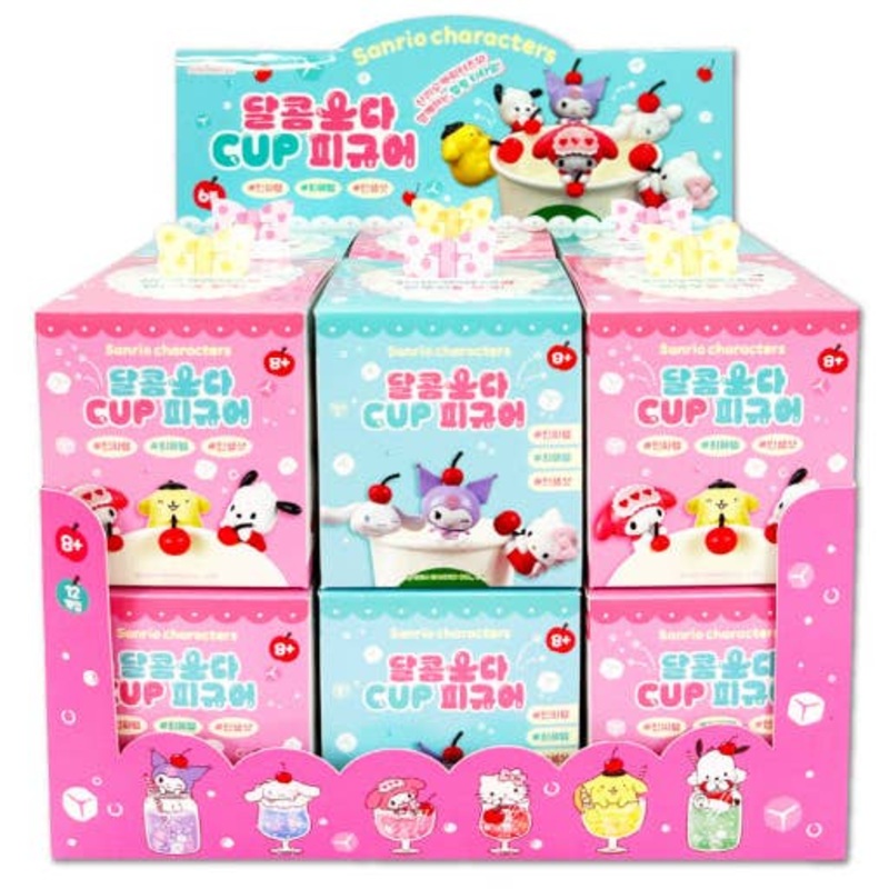 Sanrio Characters Sweet Soda Random Cup Figure