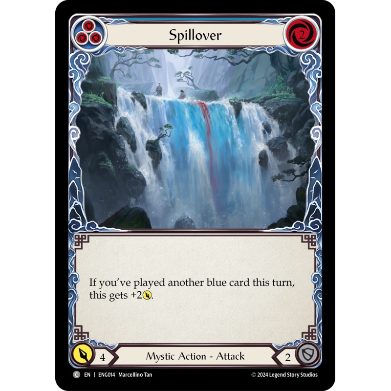 Spillover [ENG014] (Part the Mistveil Enigma Blitz Deck)
