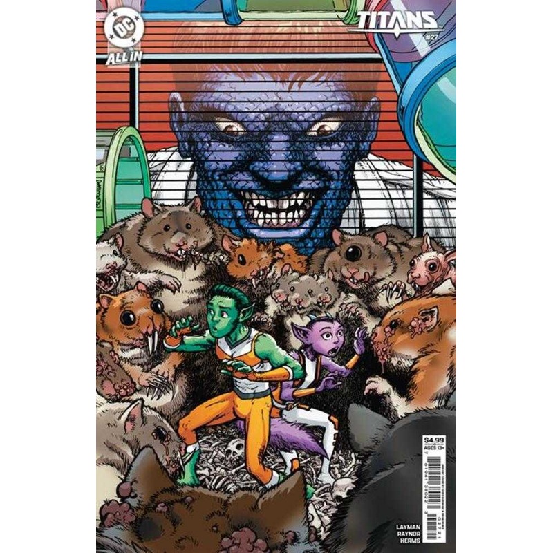 Titans #27 Cover B Chris Burnham Card Stock Variant