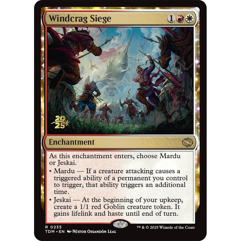 Windcrag Siege [Tarkir: Dragonstorm Prerelease Promos]