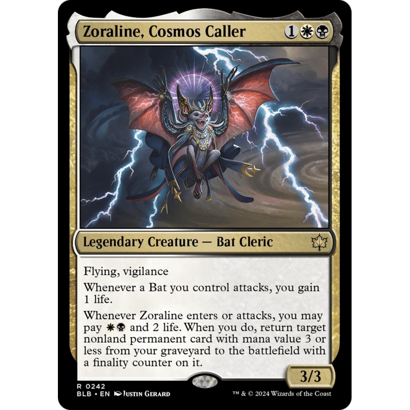 Zoraline, Cosmos Caller [Bloomburrow]