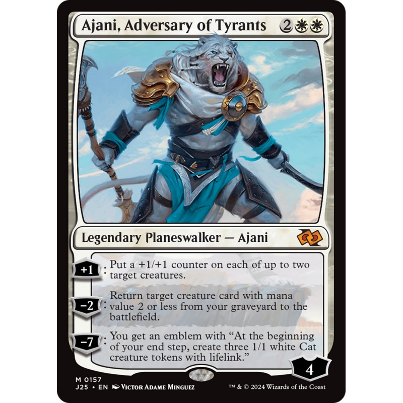 Ajani, Adversary of Tyrants [Foundations Jumpstart]