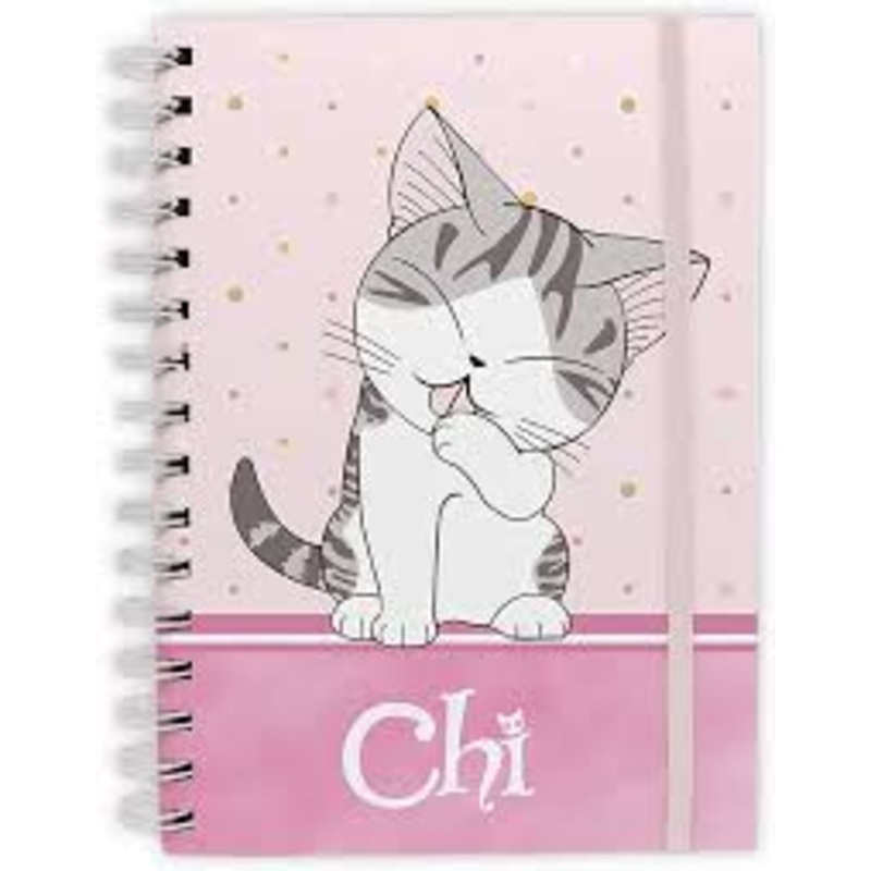 CHI’S SWEET HOME – Purrty in Pink Spiral Notebook