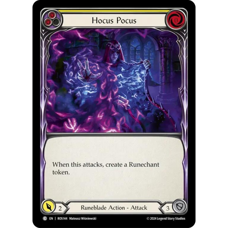 Hocus Pocus (Yellow) [ROS144] (Rosetta)