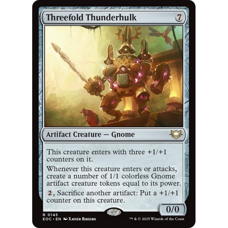 Threefold Thunderhulk [Edge of Eternities Commander]
