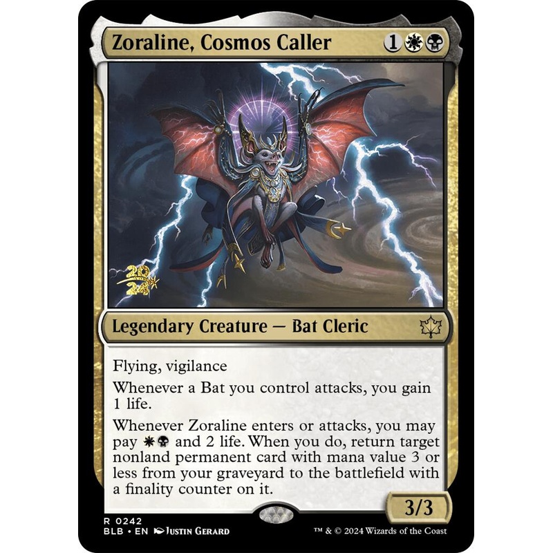 Zoraline, Cosmos Caller [Bloomburrow Prerelease Promos]