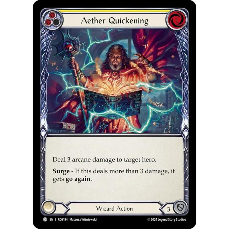 Aether Quickening (Yellow) [ROS184] (Rosetta)