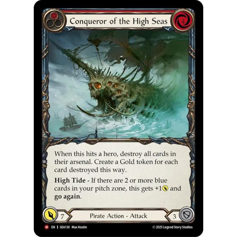 Conqueror of the High Seas (Regular) [SEA130] (High Seas)
