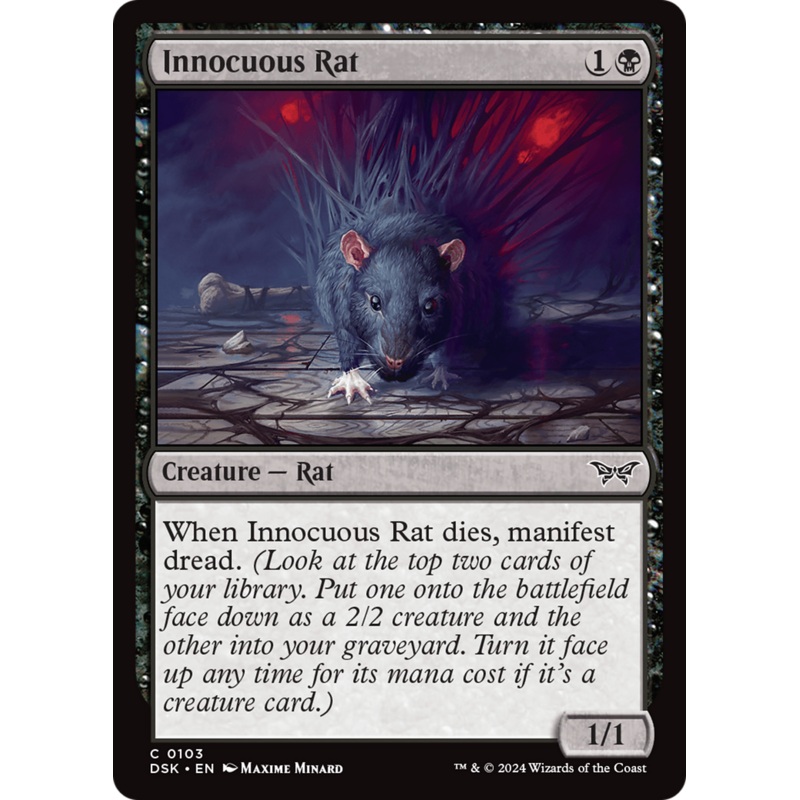 Innocuous Rat [Duskmourn: House of Horror]