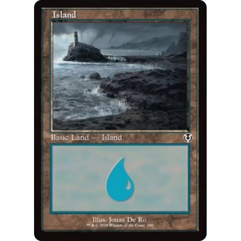 Island (290) (Retro Frame) [Innistrad Remastered]