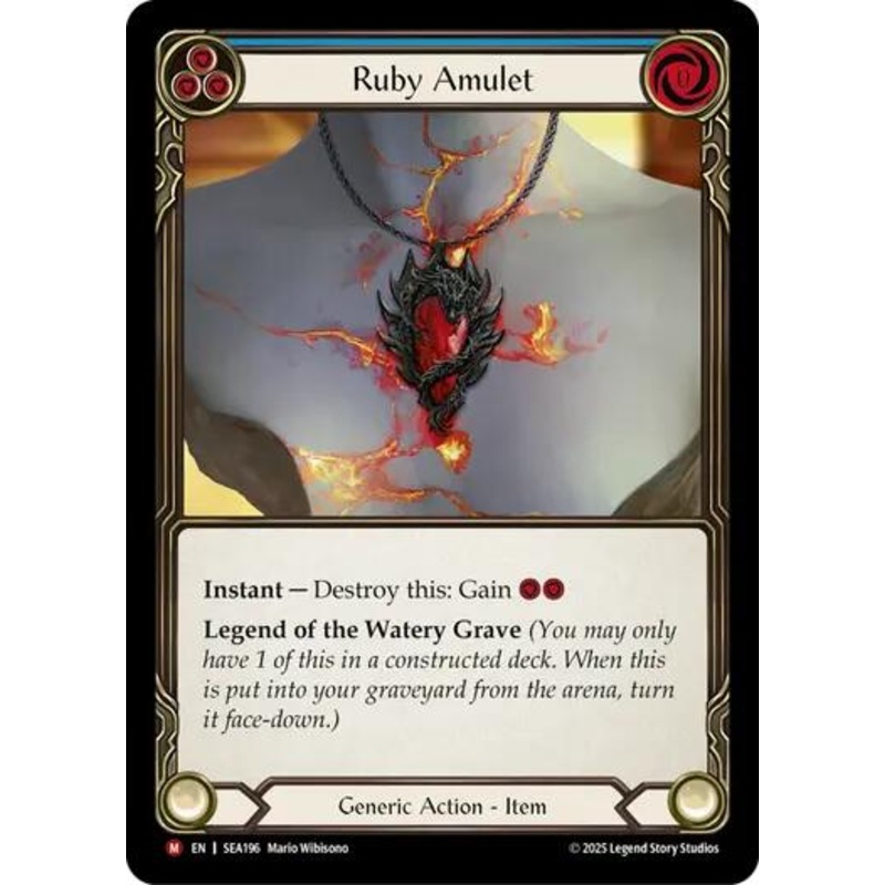 Ruby Amulet [SEA196] (High Seas)