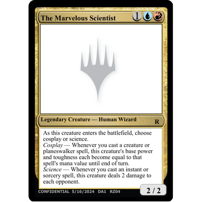 The Marvelous Scientist [Unknown Event]