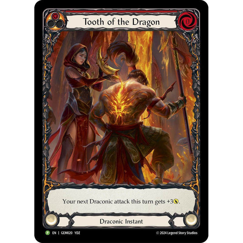 Tooth of the Dragon (Red) [GEM020] (GEM Pack 1)  Rainbow Foil