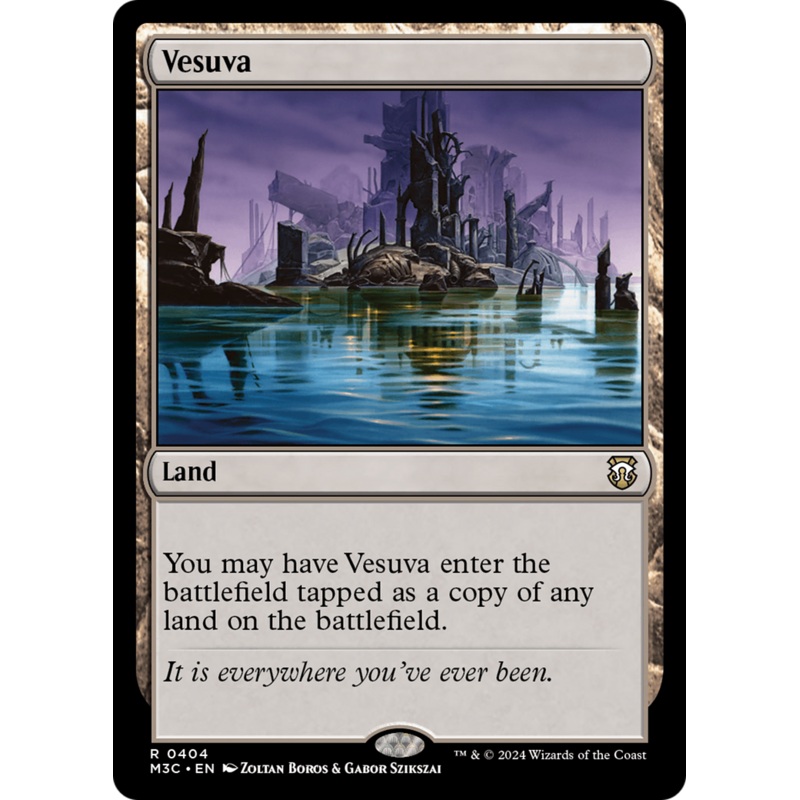 Vesuva (Ripple Foil) [Modern Horizons 3 Commander]