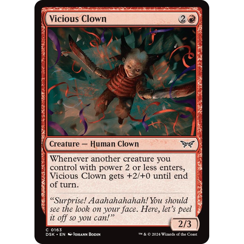 Vicious Clown [Duskmourn: House of Horror]