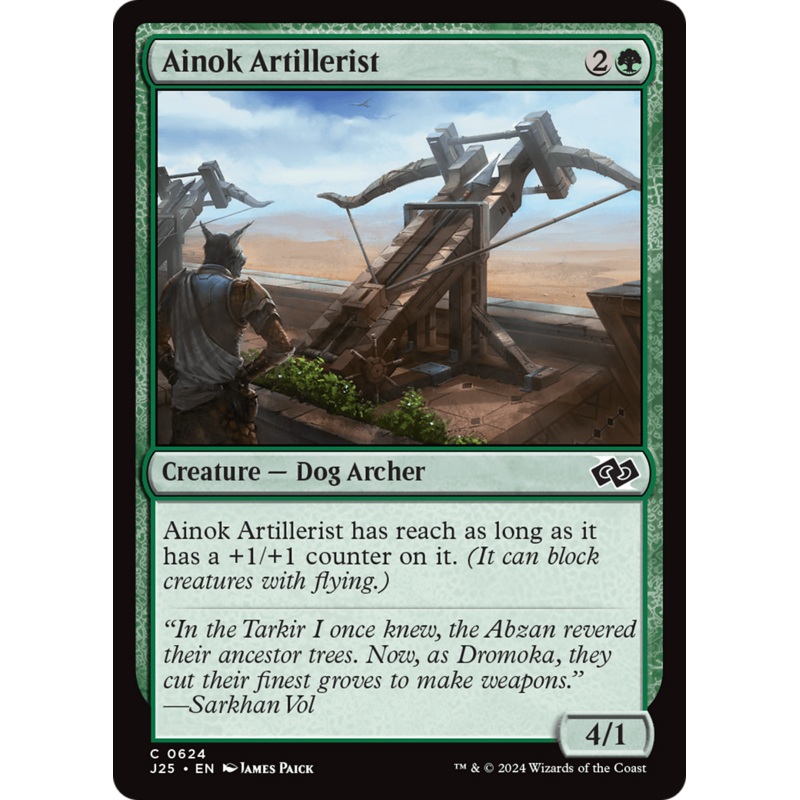 Ainok Artillerist [Foundations Jumpstart]