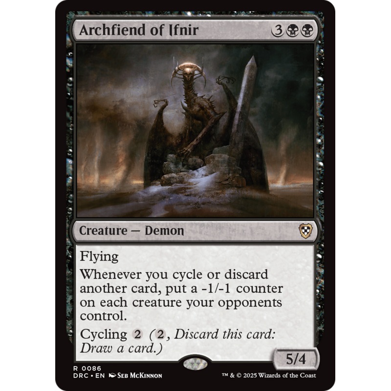 Archfiend of Ifnir [Aetherdrift Commander]